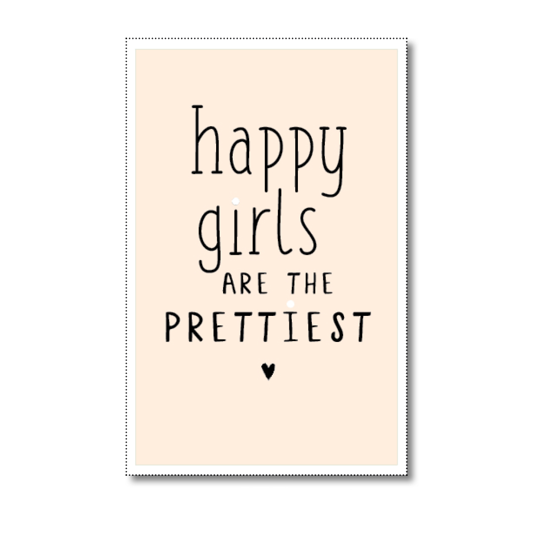 mini-kaartje-happy girls