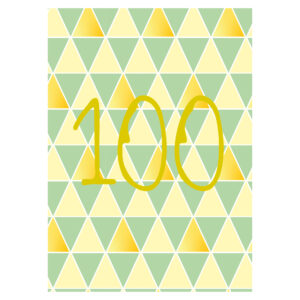 Getalkaart-100-verjaardagskaart-verjaardag