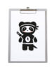 klembord-grijskarton-zoedt-a4-poster-ninja-panda