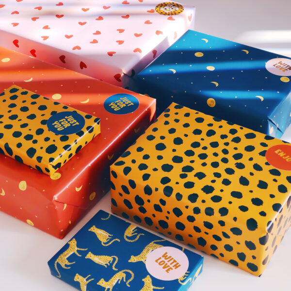 Wrapping paper set Fancy – PUP STORE