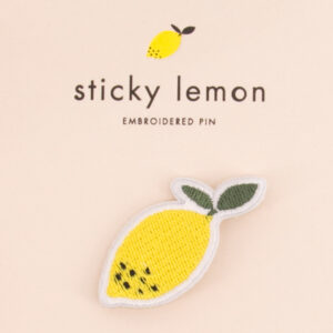 sticky-lemon-button-geborduurde-citroen