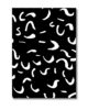 miekinvorm-kaart-zwart-wit-patroon-print