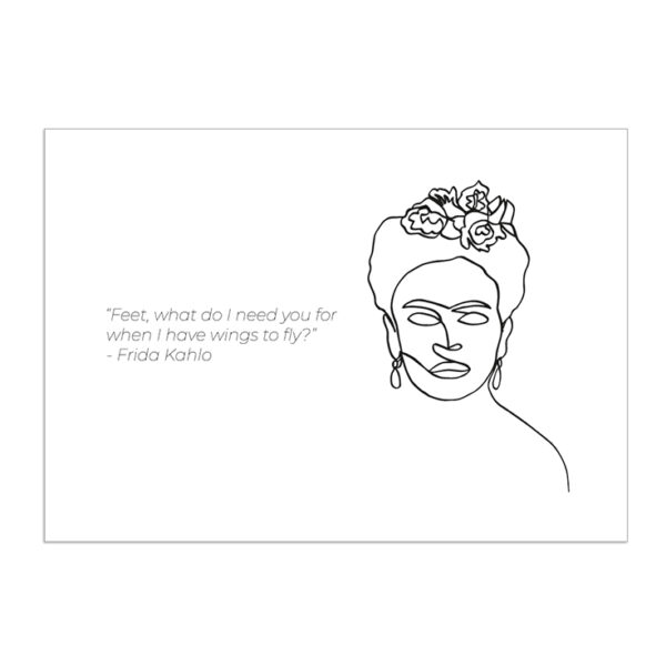 frida-kahlo-kaart-inspiring-women