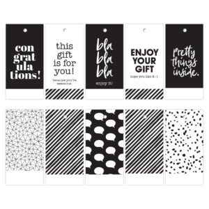 gift-cadeau-labels-zwart-wit