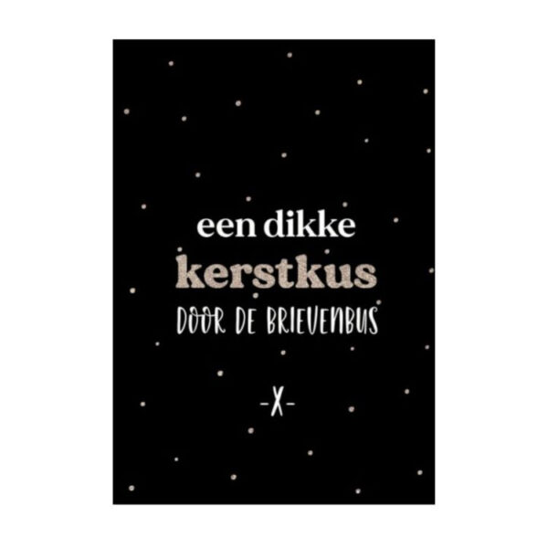 een-dikke-kerst-kus-door-de-brievenbus