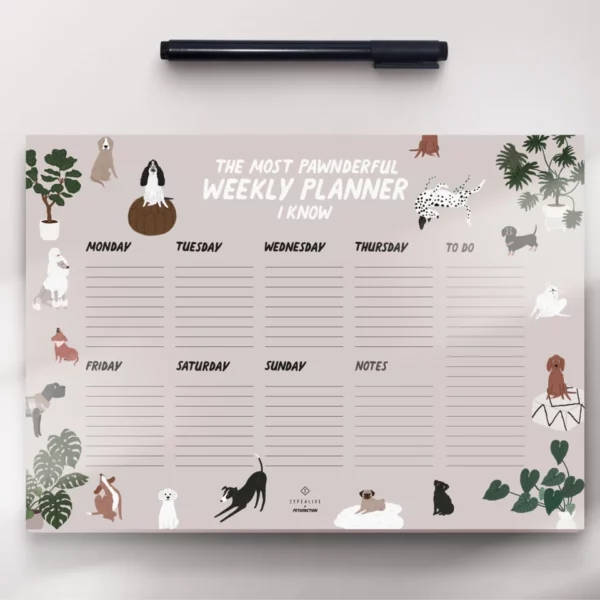 typealive-weekplanner-dog