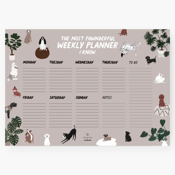 typealive-weekplanner-dog