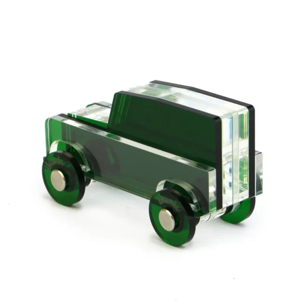 lucite-car-small-no-6-green