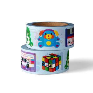 studio Inktvis Washi tape met jaren 80 items