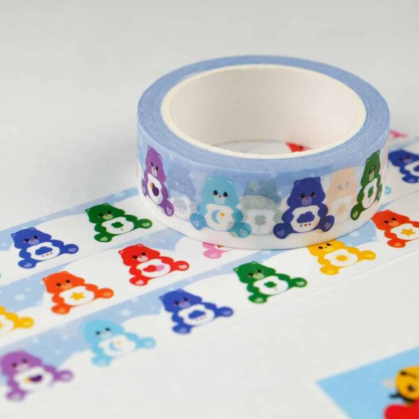 studio Inktvis Washi tape met troetelbeertjes