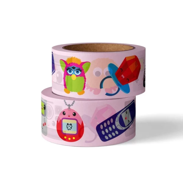 studio Inktvis Washi tape met jaren 90 items